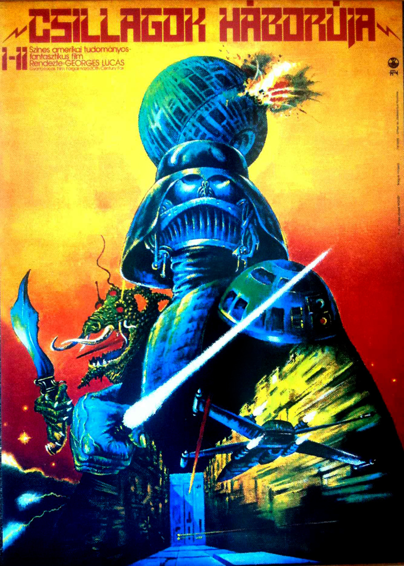 Illustration for article titled Here's Your Chance To Own This Legendarily Weird Star Wars Poster Art